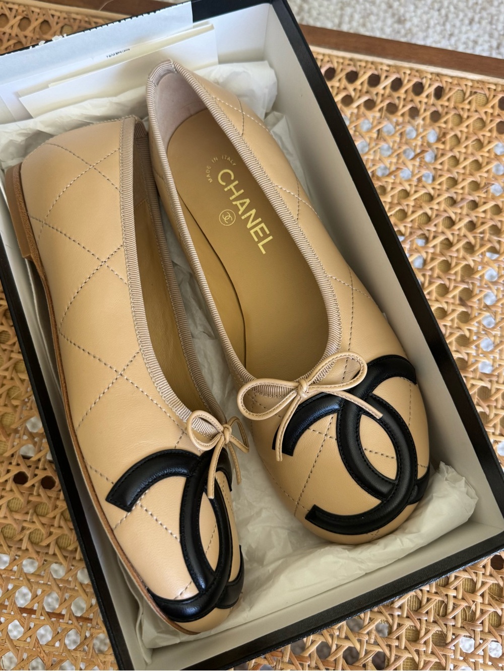 CHANEL Cambon Ballerinas - Picture 7 of 8